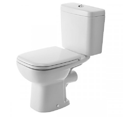 Унитаз напольный, Duravit, D-Code, шгв 355*650*385, цвет-белый