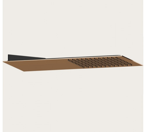 Верхний душ, Gessi, Tremillimetri, Quadro, 300*300, цвет-Copper PVD