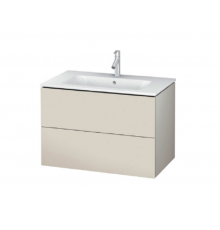 Тумба под раковину, Duravit, L-Cube, шгв 820*481*550, раковина-необходимо заказать, цвет-серо-коричневый матовый