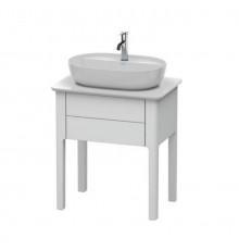 Тумба для консоли, Duravit, Luv, шгв 688*450*743, раковина-необходимо заказать, цвет- белый шелковисто-матовый