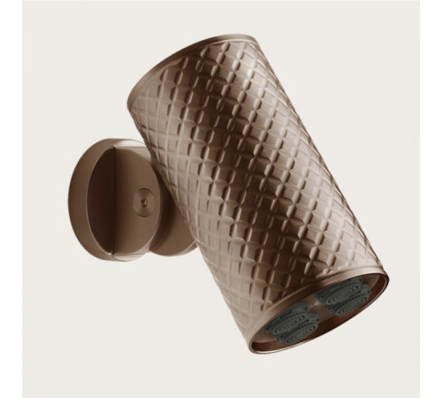 Верхний душ, Gessi, Spotwater Intreccio, 79*79, цвет-Copper Brushed PVD
