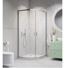 Душевая кабина, Radaway, Alienta A/E, шгв 900*900*1900, хром, цвет стекл-прозрачный, Easy Clean