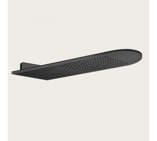 Верхний душ, Gessi, 200*620, цвет-Black Metal PVD
