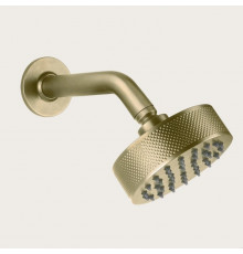 Верхний душ, Gessi, Inciso, Diamantato, 118, цвет-Brushed Brass PVD
