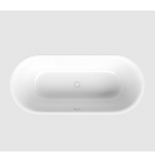 Ванна, Bette, BetteLux Oval, шгв 1700*750*450, BetteGlasur® Plus, цвет-Edelweiss