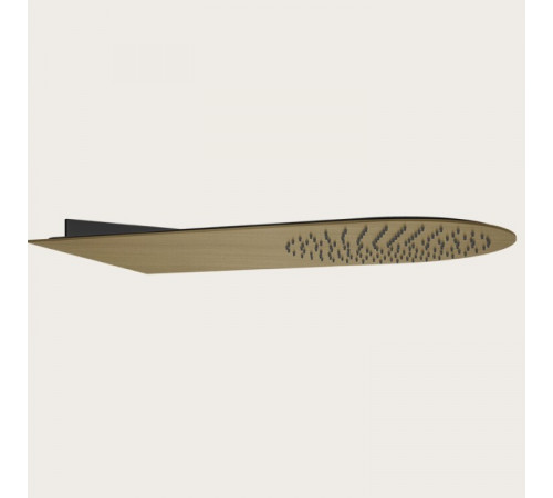 Верхний душ, Gessi, Tremillimetri, Tondo, 300*550, цвет-Antique Brass