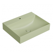 Раковина, Globo, Le Lastre, шгв 600*470*120, отверстия для смесителя-1, CERASLIDE, BATAFORM, цвет-Lime