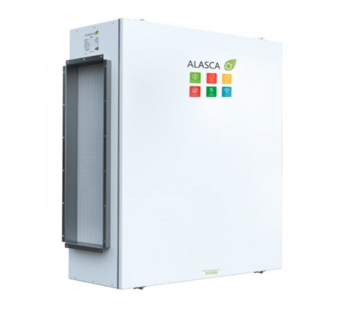 P7000ECW Pro, Вентиляционная установка Alasca P приточная + смес. узел, заслонки, датчики
