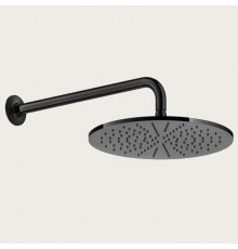 Верхний душ, Gessi, Inciso, 300*300, цвет-Black Metal PVD
