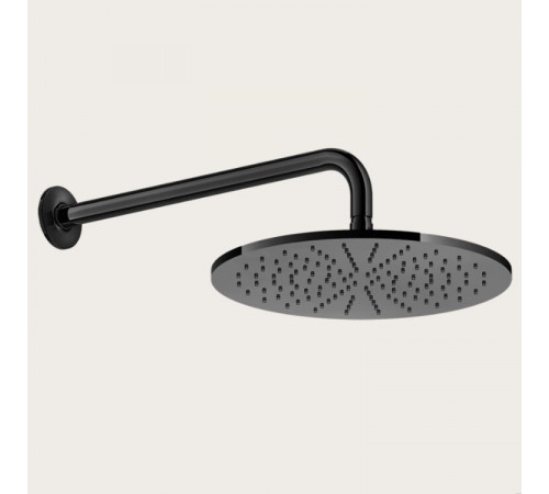 Верхний душ, Gessi, Inciso, 300*300, цвет-Black Metal PVD