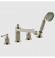Смеситель для ванны и душа, Gessi, VENTI20, цвет-Finox Brushed Nickel