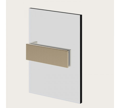 Фиксатор для стекла, Gessi, Shower G Swing System Diiamantato, цвет-Finox Brushed Nickel