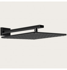 Верхний душ, Gessi, Rettangolo, 300*300, цвет-Black Metal PVD