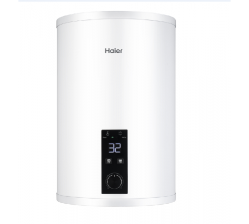 Водонагреватель, Haier, ES30V-RD4 INOX, электронное управление, электронный дисплей, 3 режима нагрева, цвет-белый