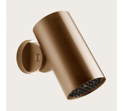 Верхний душ, Gessi, Spotwater, 79*79, цвет-Warm Bronze Brushed PVD