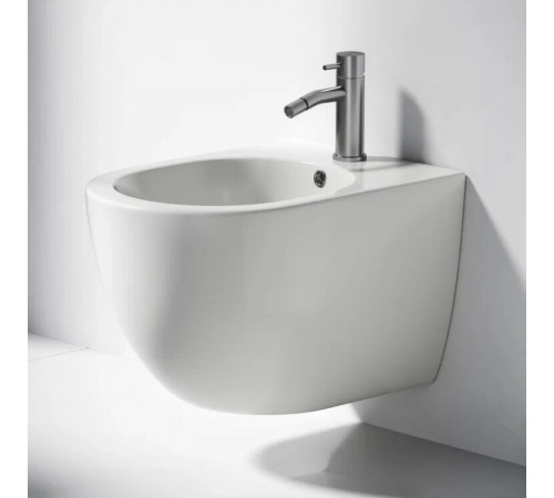 Биде, DEA Design, подвесной, шгв 363*520*330, Antibacterial, цвет-белый (Товар заказной, возврату не подлежит)