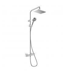 Душевая стойка, Hansgrohe, Vernis Shape, цвет-хром
