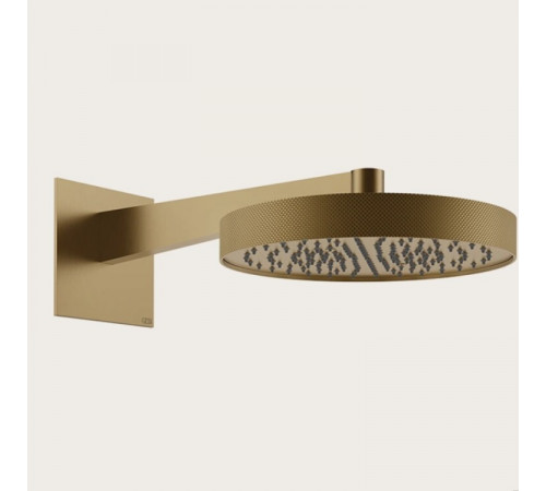 Верхний душ, Gessi, Diamantato, 300*300, цвет-Warm Bronze Brushed PVD