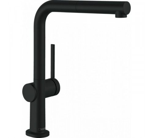 Смеситель для кухни, Hansgrohe, Talis M54, Eco, цвет-черный матовый