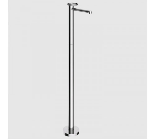 Смеситель для ванны, Gessi, Anello, напольный, цвет-хром