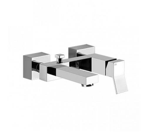 Смеситель для ванны и душа, Gessi, Rettangolo K, цвет-хром