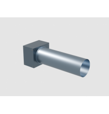 Пленум, Flexag FL-PWP-100/75x1, вентиляционный прямой, D100, на 1 выxод FLD