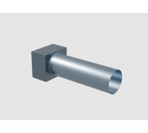 Пленум, Flexag FL-PWP-100/90x1, вентиляционный прямой, D100, на 1 выxод FLD