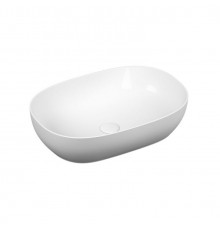Раковина, Vitra, Outline, шгв 590*405*145, отверстия для смесителя-отсутствуют, VitrA Clean, цвет-белый