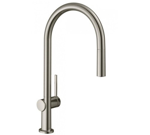 Смеситель для кухни, Hansgrohe, Talis M54, цвет-сталь