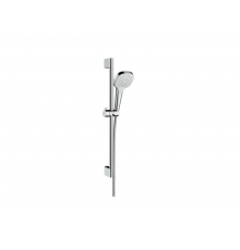 Душевой гарнитур, Hansgrohe, Croma Select E, цвет-белый/хром