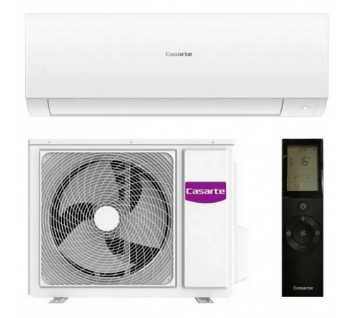 CAS25CX1/R3-W / 1U25CX1/R3, Сплит-система, Casarte, ELETTO, inverter, цвет белый матовый