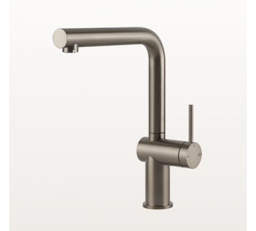 Смеситель для кухни, Gessi, Inedito, цвет-Finox Brushed Nickel