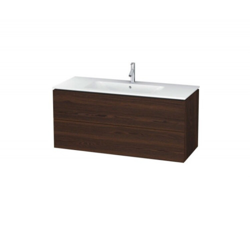 Тумба под раковину, Duravit, L-Cube, шгв 1220*481*550, раковина-необходимо заказать, цвет-орех брашированный