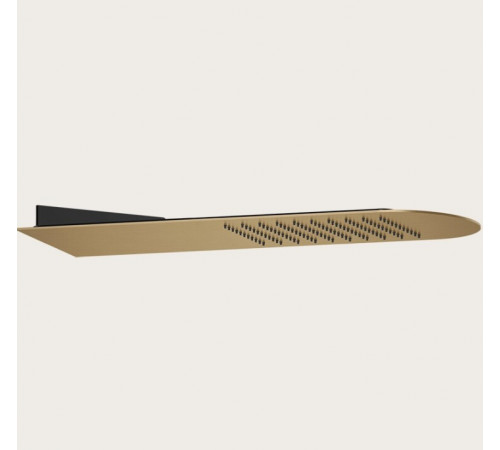 Верхний душ, Gessi, Tremillimetri, Tondo, 195*620, цвет-Warm Bronze Brushed PVD