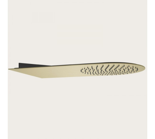 Верхний душ, Gessi, Tremillimetri, Tondo, 300*550, цвет-Brushed Brass PVD