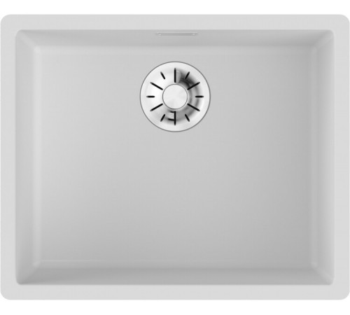 Мойка, Omoikiri, Yamakawa, шгв 556*456*220, отверстия для смесителя-отсутствуют, цвет-белый