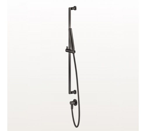 Душевой гарнитур, Gessi, Inciso Bath&Shower, 32, цвет-Black Metal Brushed PVD