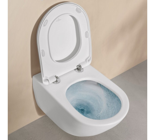 Унитаз, Villeroy&Boch, Antao, подвесной, шгв 370*560*355, CeramicPlus, цвет-Stone White