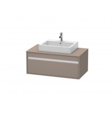 Тумба под раковину, Duravit, Ketho, шгв 1000*550*426, раковина-необходимо заказать, цвет-базальт матовый