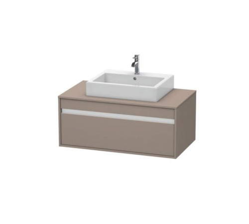 Тумба под раковину, Duravit, Ketho, шгв 1000*550*426, раковина-необходимо заказать, цвет-базальт матовый