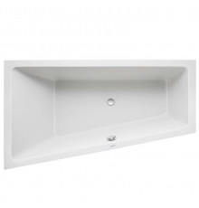 Ванна, Duravit, Duravit No.1, шгв 1700*1000*480, с наклонной спинкой слева, цвет-белый