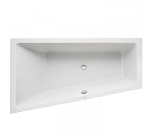 Ванна, Duravit, Duravit No.1, шгв 1700*1000*480, с наклонной спинкой слева, цвет-белый