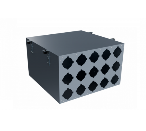 Коллектор, Flexag CMP-FLD 200/75x15/21, вентиляционный, D200, на 15 выxодов, без фланцев
