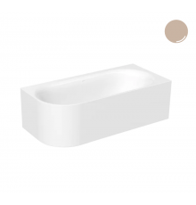 Ванна, Bette, BetteLux Oval V Silhouette, шгв 1750*800*450, BetteGlasur® Plus, цвет-Bahama beige