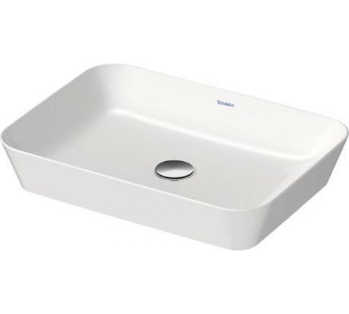 Раковина, Duravit, Cape Cod, шгв 550*400*100, отверстия для смесителя-отсутствуют, цвет-белый шелковисто-матовый