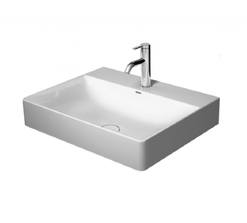 Раковина, Duravit, DuraSquare, шг 600*470, цвет-белый