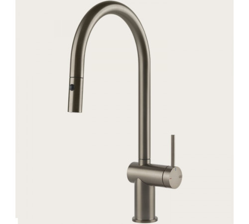 Смеситель для кухни, Gessi, Inedito, цвет-Finox Brushed Nickel