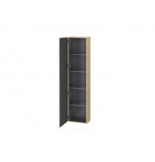 Шкаф-пенал, Duravit, L-Cube, шгв 400*243*1760, петли-слева, цвет-дуб средиземноморский
