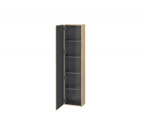 Шкаф-пенал, Duravit, L-Cube, шгв 400*243*1760, петли-слева, цвет-дуб средиземноморский