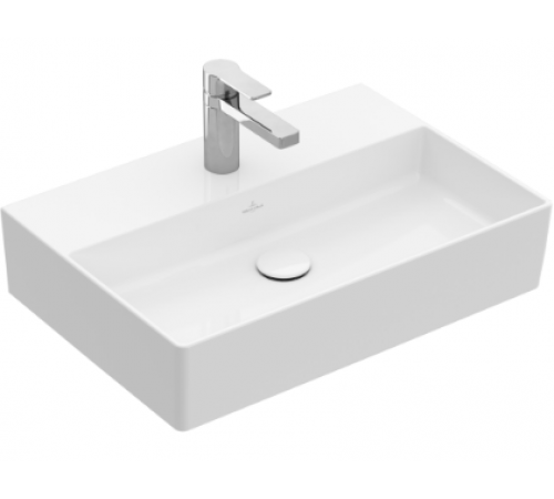 Раковина, Villeroy&Boch, Memento 2.0, шгв 500*420*135, отверстия для смесителя-1, цвет-альпийский белый